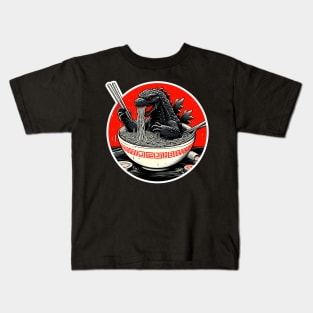 Godzilla Ramen 1 Kids T-Shirt
